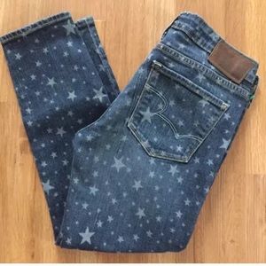 Big Star 1974 Crop Jeans 29 Alex Stretch Capri